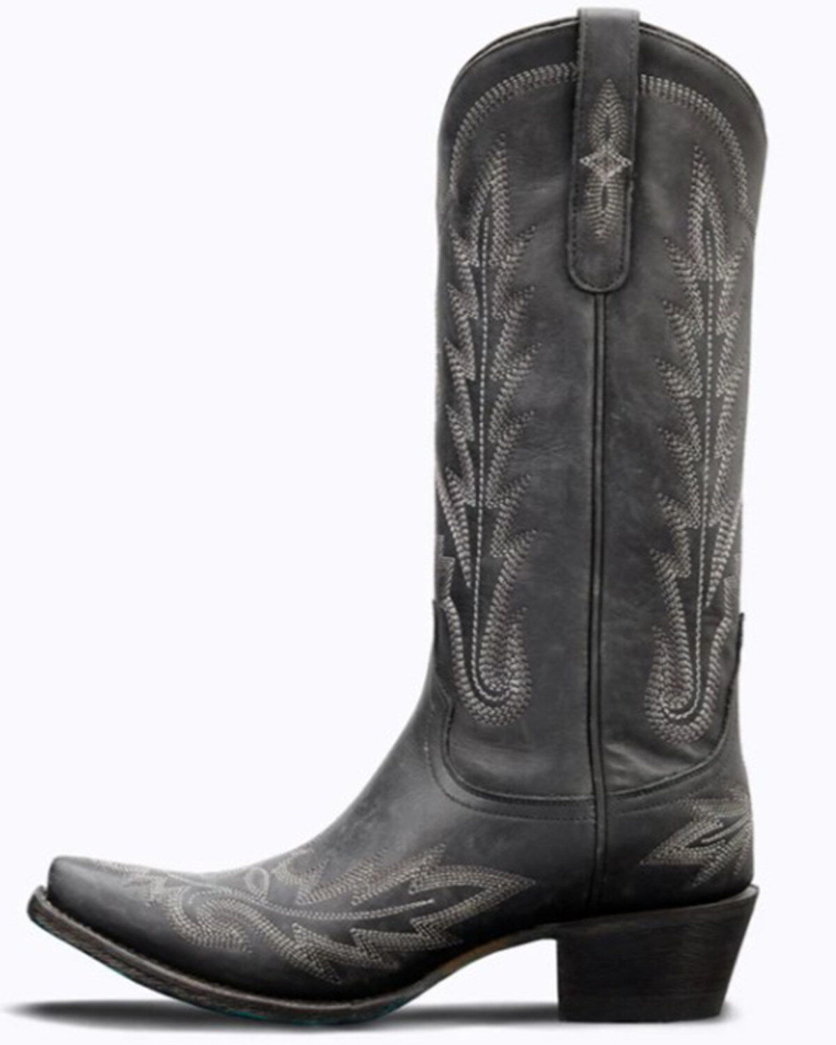 Image #2 - Lane Women's Lexington Western Boots - Snip Toe, Black, hi-res