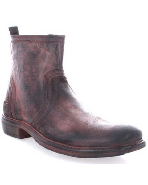 Roan by Bed Stu Men's Crestone Western Casual Boots - Square Toe, Black
