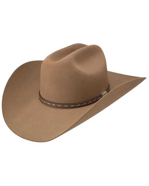 Resistol Ocho Rios 6X Felt Cowboy Hat , Lt Brown, hi-res