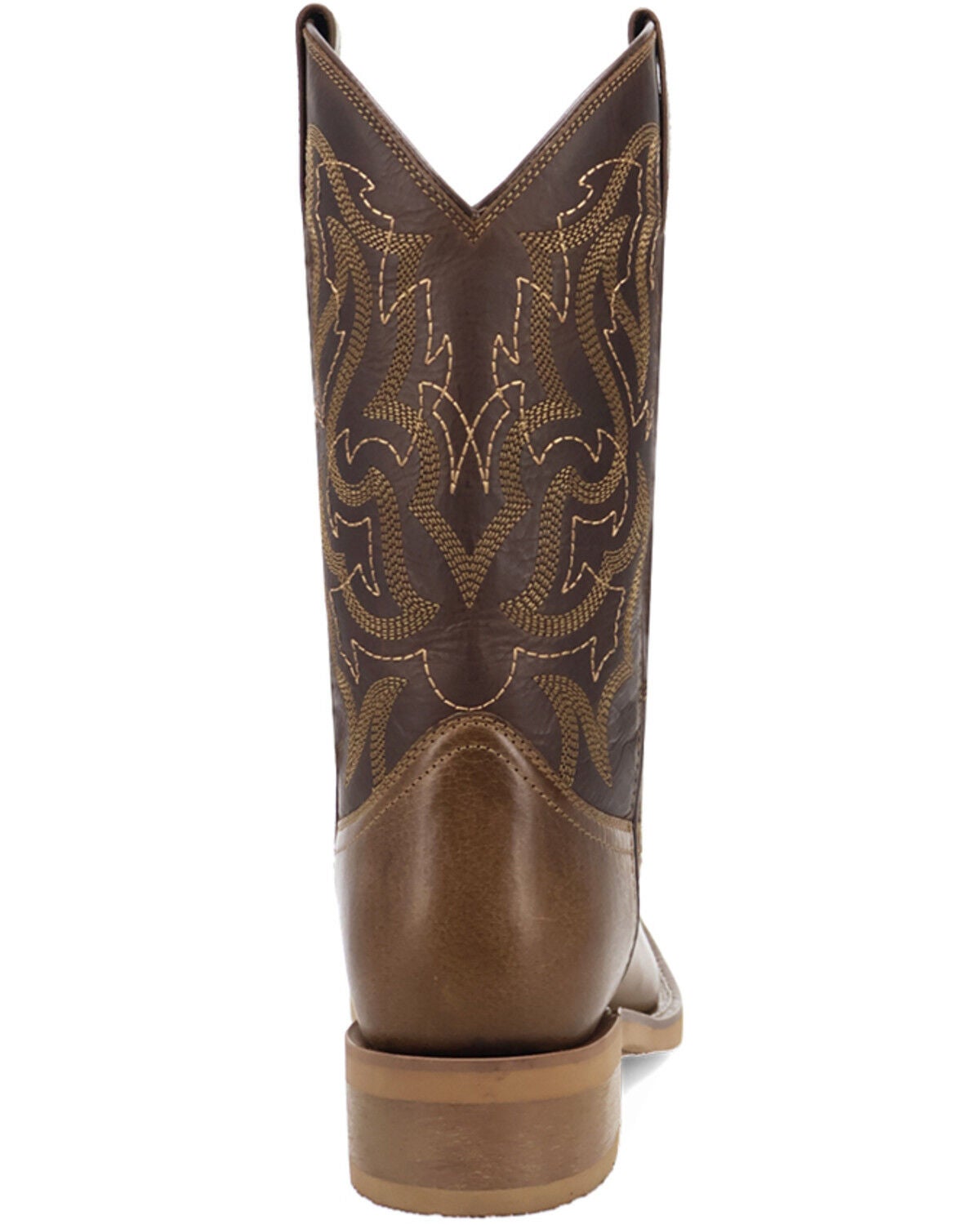 Image #5 - Laredo Men's Chisholm Performance Western Boots - Broad Square Toe, Brown, hi-res