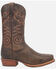 Image #2 - Dan Post Men's Richland Performance Western Boots - Square Toe, Brown, hi-res