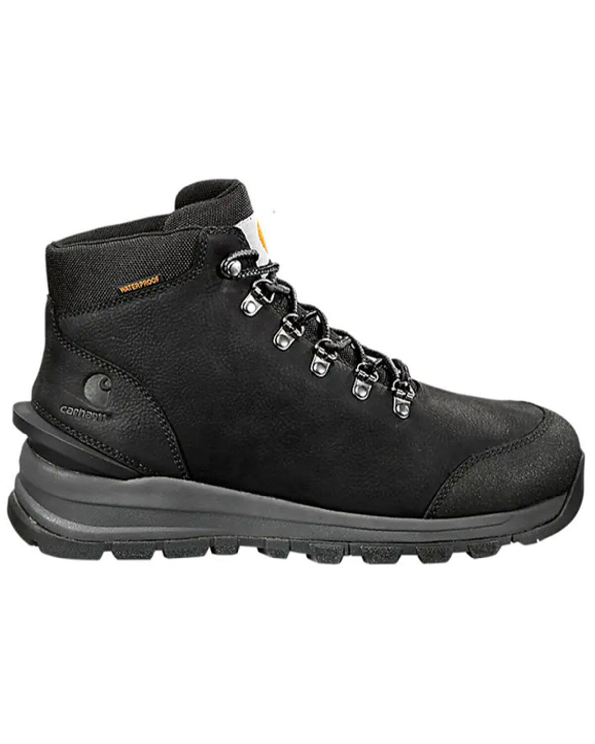 Image #2 - Carhartt Men's Gilmore 5" Hiker Work Boot - Soft Toe, Black, hi-res