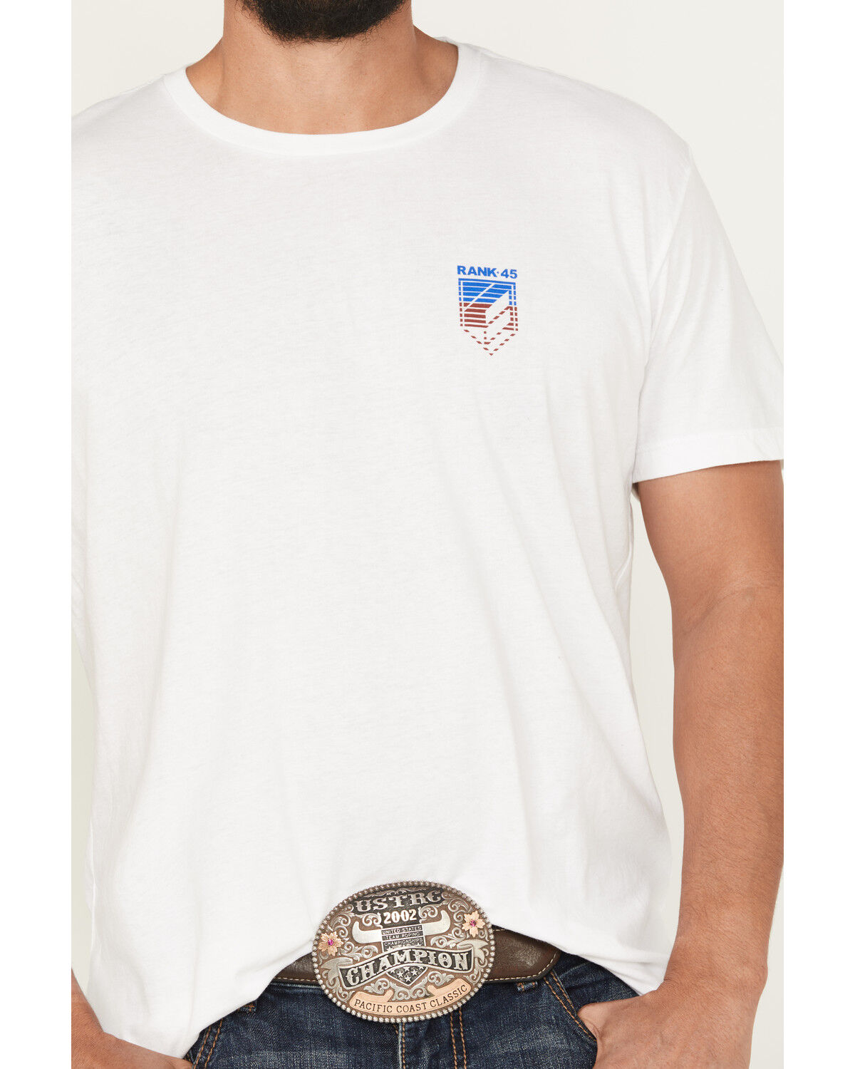 Product Name:  RANK 45® Men's Bleacher Americana Short Sleeve Graphic T-Shirt