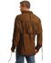 Image #3 - Kobler Cheval Leather Shirt, Brown, hi-res
