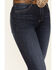 Image #2 - Wrangler Women's Madilyn Dark Wash Bespoke High Rise Flare Stretch Denim Jeans, Dark Wash, hi-res