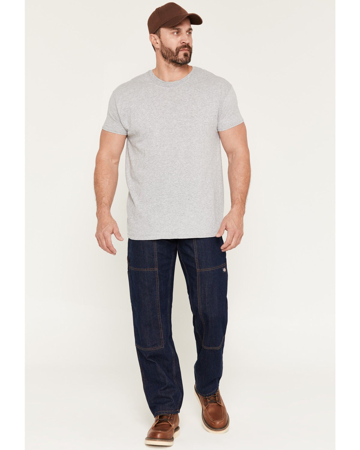 Dickies X Harley Davidson Men's Double Knee Carpenter Jeans, Dark Wash, hi-res