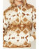 Image #3 - Ariat Women's Boot Barn Exclusive Southwestern Print Hoodie, Brown, hi-res