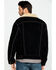 Image #2 - Scully Men's Boar Suede Southwestern Yolk Jean Jacket, Black, hi-res
