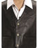 Image #2 - Roper Boys' Lambskin Leather Vest , Brown, hi-res