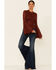 Image #4 - Shyanne Women's Crochet Lace Bell Sleeve Sweater , , hi-res