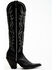 Idyllwind Women's Gwennie Nilo Black Tall Leather Western Boots - Snip Toe , Black, hi-res