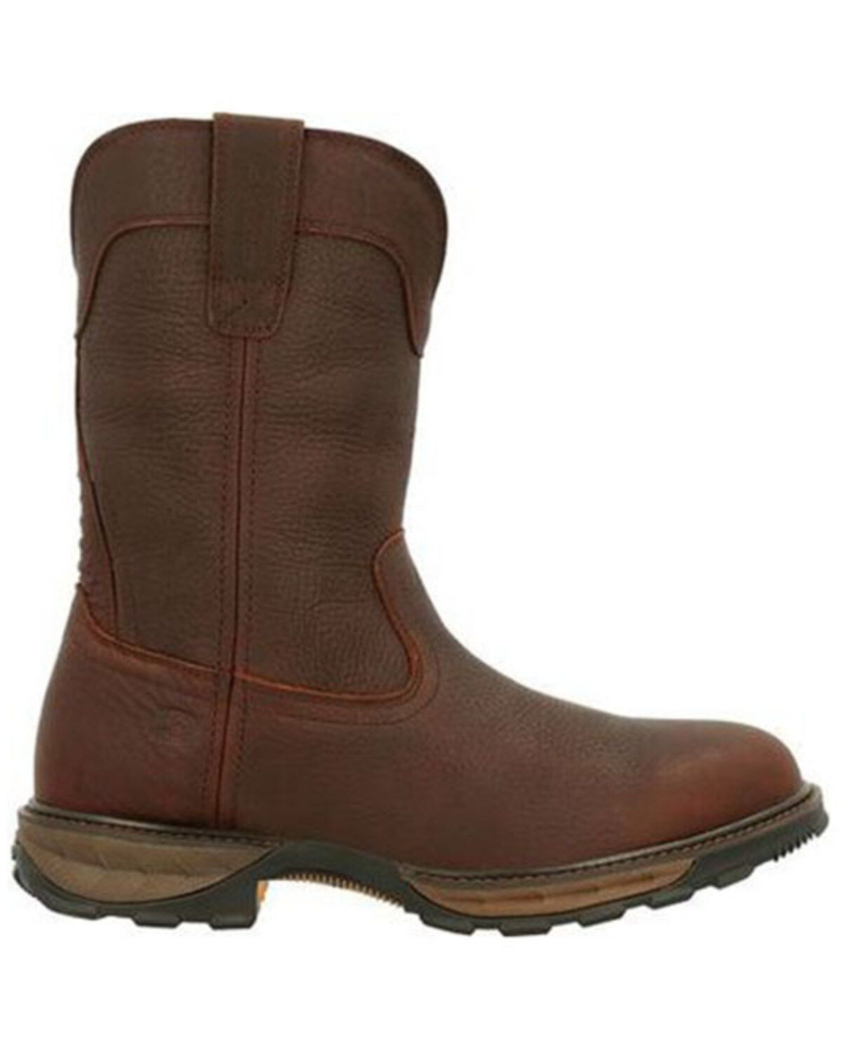 Image #2 - Durango Men's Maverick XP Waterproof Western Work Boots - Soft Toe, Brown, hi-res