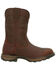 Image #2 - Durango Men's Maverick XP Waterproof Western Work Boots - Soft Toe, Brown, hi-res