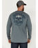 Image #2 - Cody James Men's FR Skull Logo Graphic Long Sleeve Work T-Shirt, Slate, hi-res