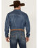 Image #4 - Kimes Ranch Men's Grimes Dark Indigo Wash Denim Long Sleeve Snap Western Shirt, , hi-res