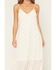 Image #3 - Lovestitch Women's Sleeveless Floral Midi Dress, Cream, hi-res