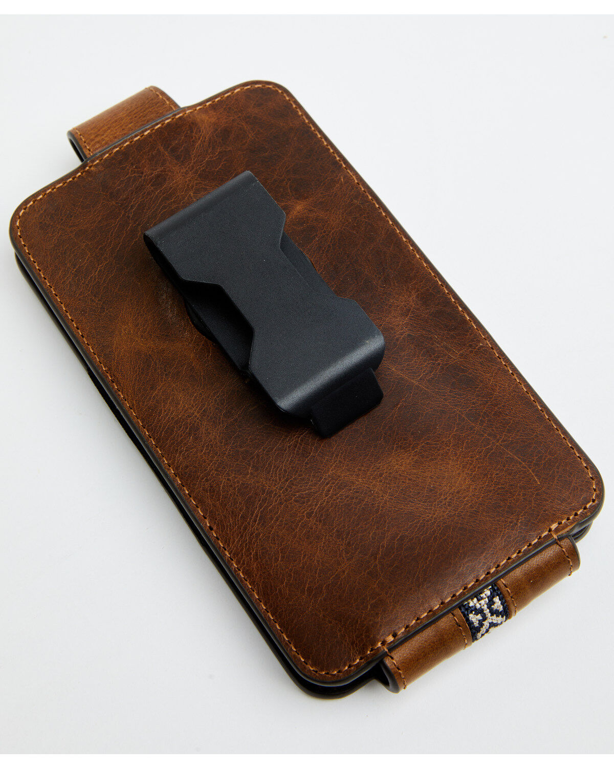 Image #2 - Cody James Men's Nash Southwestern Woven Cell Phone Wallet, Navy, hi-res