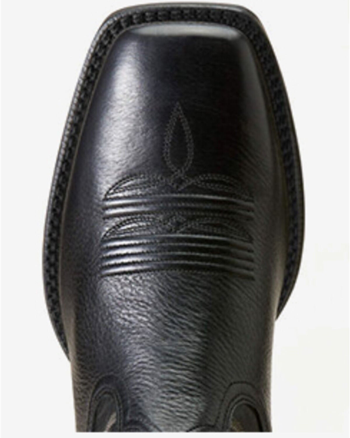 Image #3 - Ariat Men's Ultra Performance Western Boots - Broad Square Toe, Black, hi-res
