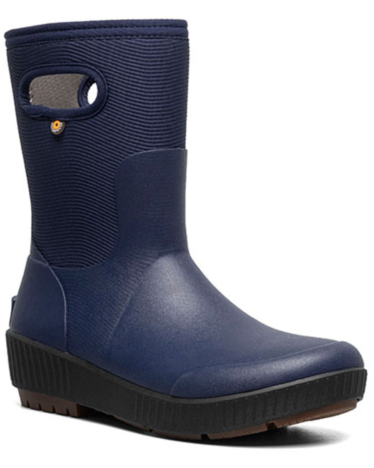 Image #1 - Bogs Women's Seattle II Mid Rain Boots - Round Toe, Indigo, hi-res
