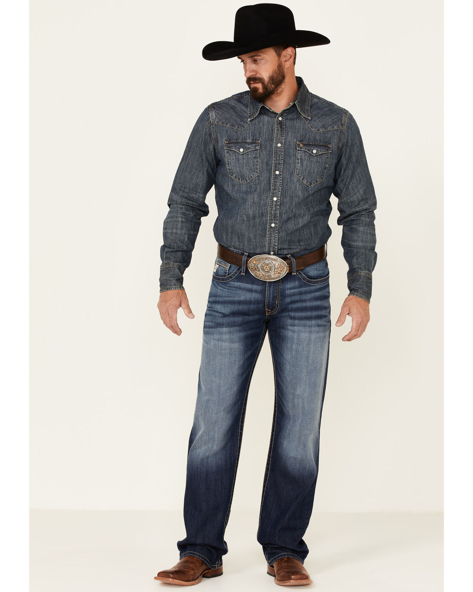 Stonewash bootcut jeans mens online
