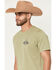 Image #3 - Sendero Provisions Men's Shootin' Hand Short Sleeve Graphic T-Shirt, Sage, hi-res