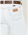 Image #4 - Wrangler Men's 13MWZ Tough Lite Light Wash Cowboy Cut Straight Stretch Denim Jeans, Light Wash, hi-res
