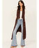 Image #2 - Shyanne Women's Space Dyed Sweater Vest, Maroon, hi-res