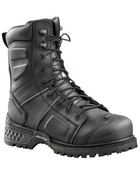 Baffin Men's Monster 8" (STP) Waterproof Work Boots - Composite Toe, Black, hi-res