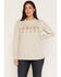 Image #1 - Ariat Women's Rebar Cotton Strong Long Sleeve Logo Work T-Shirt, Grey, hi-res