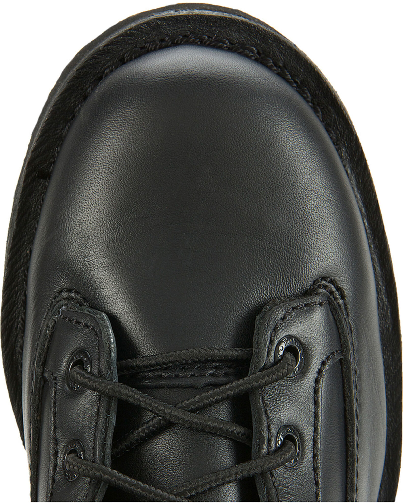 Image #6 - Rocky Men's Portland Lace-to-Toe Duty Boots, Black, hi-res