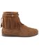 Minnetonka Women's Hi Top Back Zip Boots, Dusty Brn, hi-res