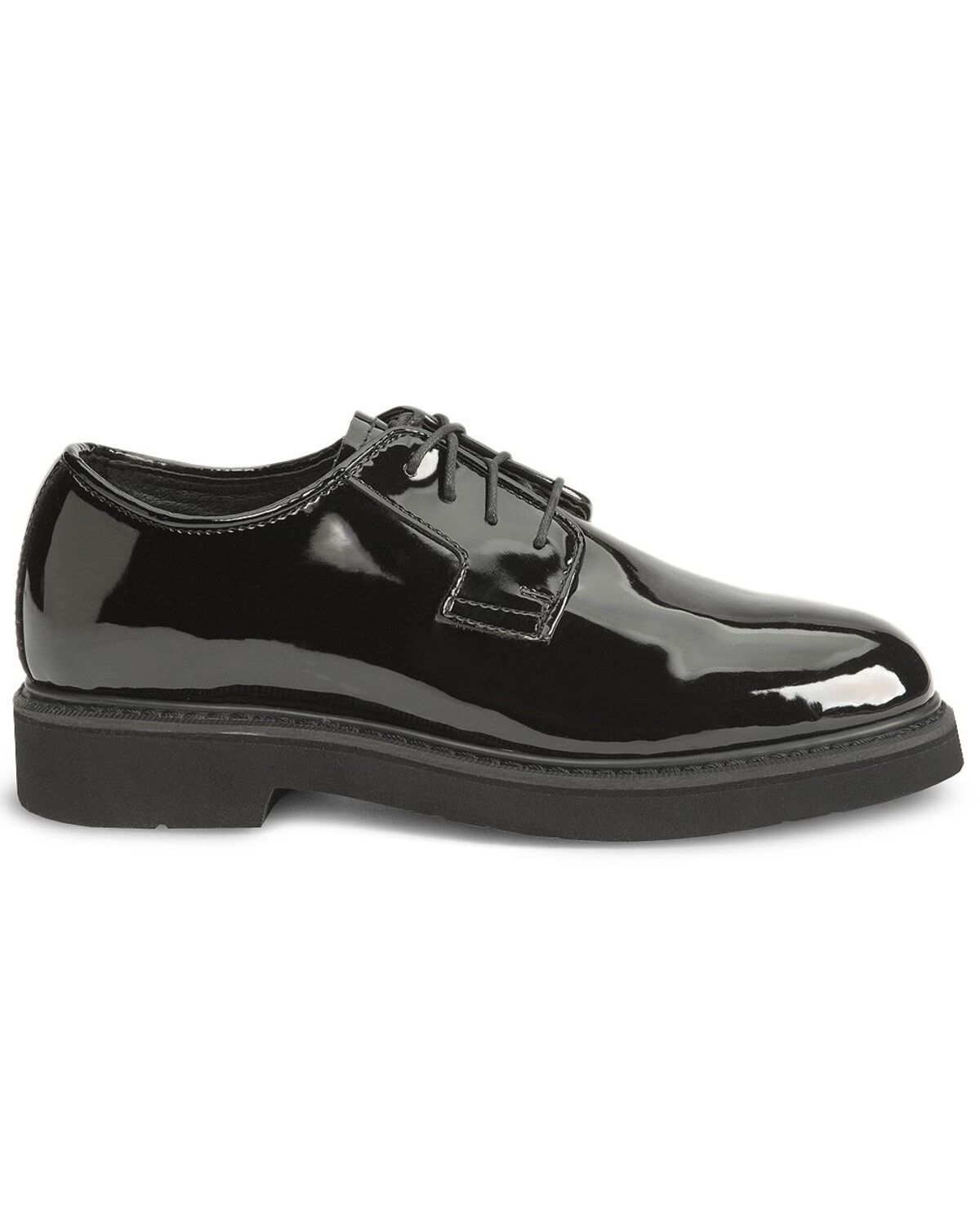 Image #2 - Rocky Men's High Gloss Dress Oxford Shoes, Black, hi-res