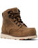 Image #1 - Brunt Workwear Men's 6" Marin Waterproof Moc Work Boots - Composite Toe, Brown, hi-res