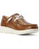 Image #1 - Ariat Women's Floral Embossed Casual Hilo Shoe - Moc Toe, Brown, hi-res