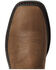 Ariat Men's Workhog Cottonwood Western Work Boots - Broad Square Toe , Brown, hi-res