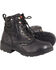 Image #2 - Milwaukee Leather Women's Waterproof Side Zipper Boots - Round Toe, Black, hi-res