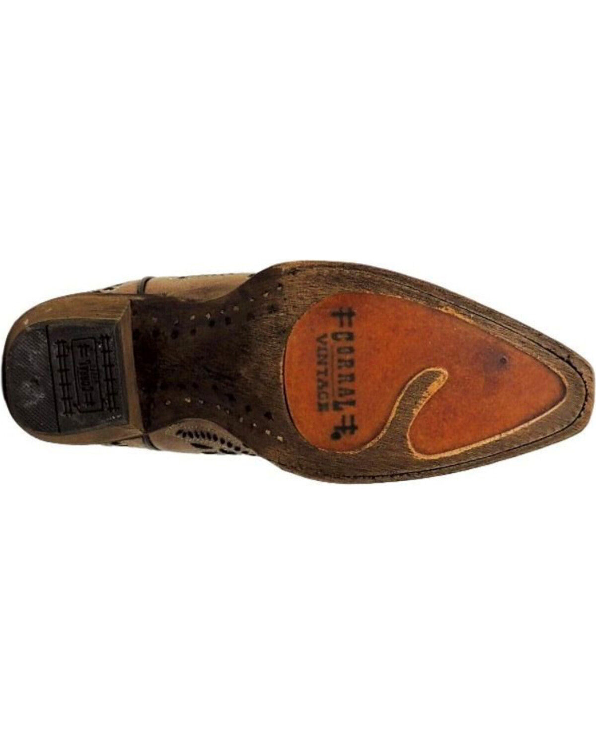 Image #5 - Corral Women's Glitter Inlay and Embroidered Cowgirl Boot - Snip Toe, , hi-res