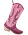 Image #1 - Kurt Adler Velvet and Metallic Cowboy Boot Stocking, Multi, hi-res