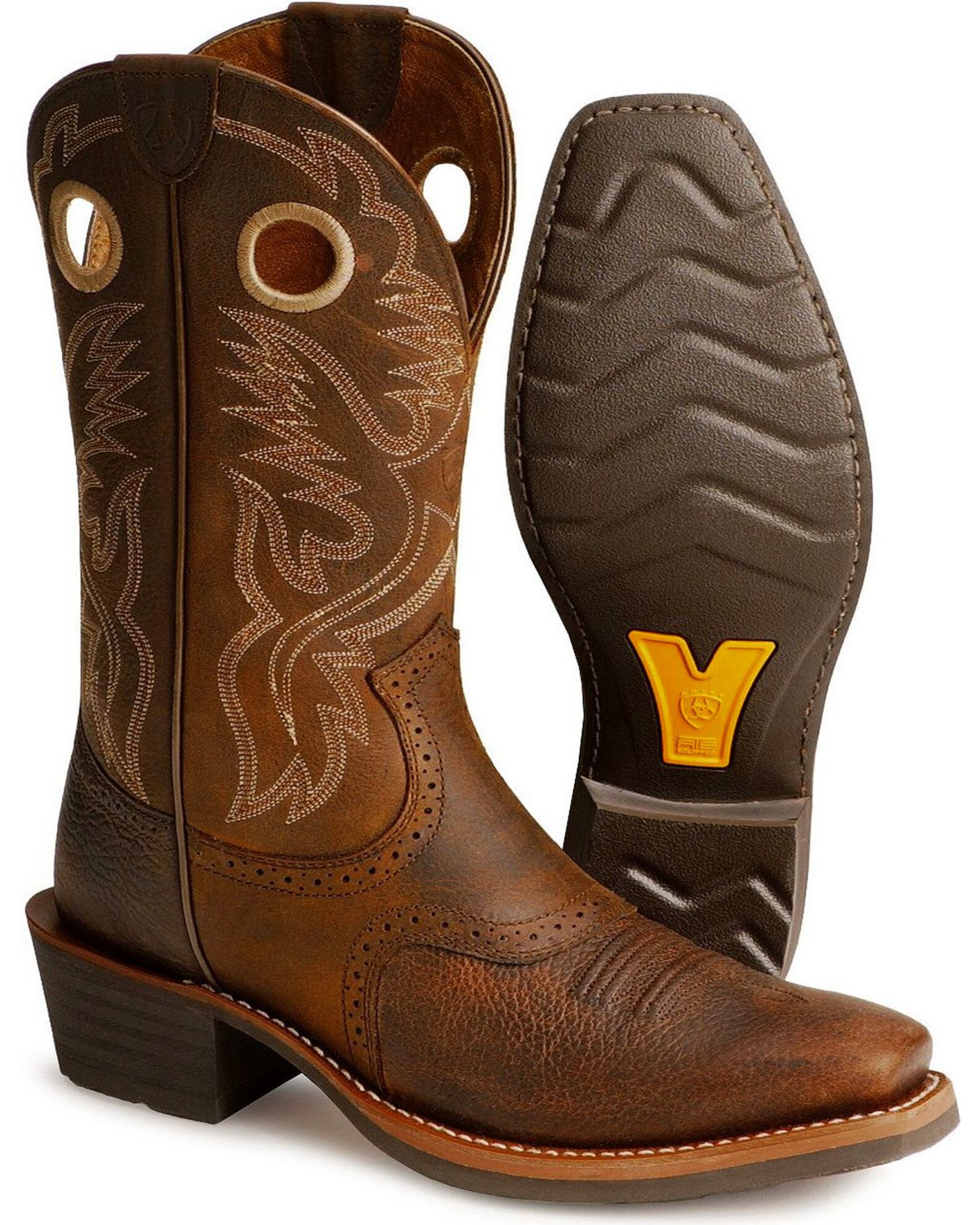 Ariat women's heritage roughstock western boots shop