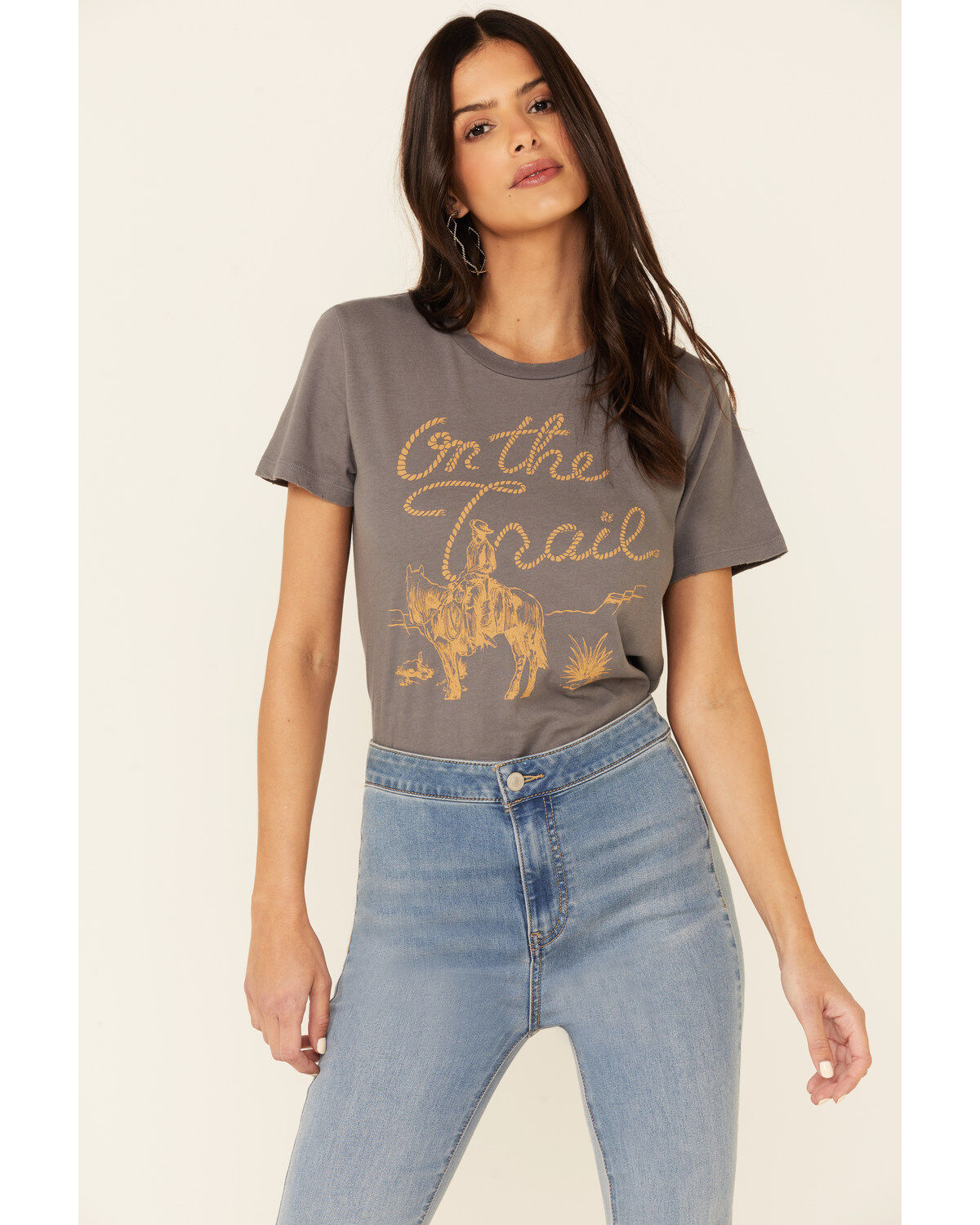 Image #2 - Bandit Brand Women's On The Trail Graphic Short Sleeve Tee, , hi-res