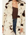 Image #3 - Powder River Outfitters Women's Cow Print Duster Faux Fur Coat, , hi-res