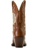 Image #3 - Ariat Women's Arrosa Floral Short Western Boots - Round Toe, Tan, hi-res