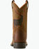 Image #3 - Ariat Boys' Trail Cam Performance Western Boots - Broad Square Toe, Brown, hi-res