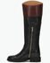 Image #3 - Frye Women's Quinn Riding Boots - Round Toe, Brown/black, hi-res