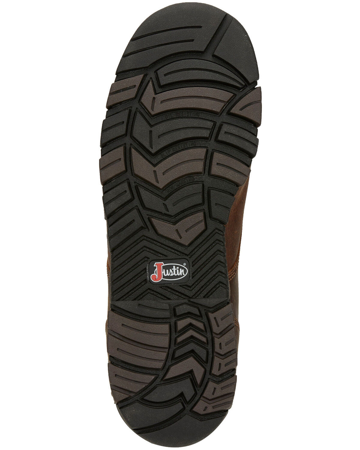 Image #7 - Justin Men's Bridger Waterproof Work Boots - Composite Toe, , hi-res