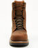 Image #4 - Hawx Men's 8" Airflow Heat Transfer System Paver Work Boots - Composite Toe, Dark Brown, hi-res
