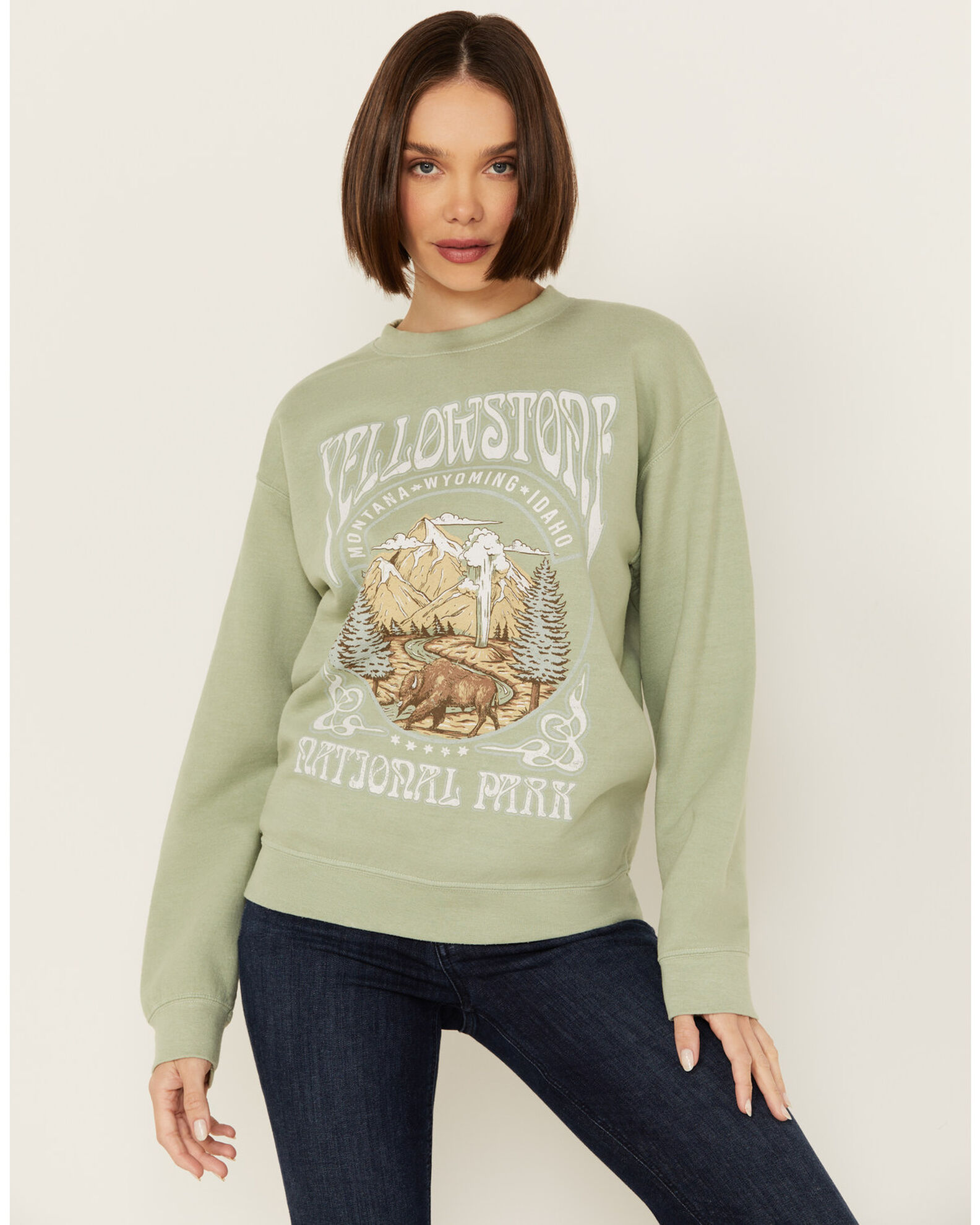 Product Name Youth in Revolt Women s Yellowstone Sweatshirt