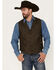 Image #1 - Outback Trading Co. Men's Brown Jessie Vest , , hi-res