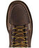 Image #4 - Danner Men's 6" Bull Run GTX Work Boots - Steel Toe, Brown, hi-res