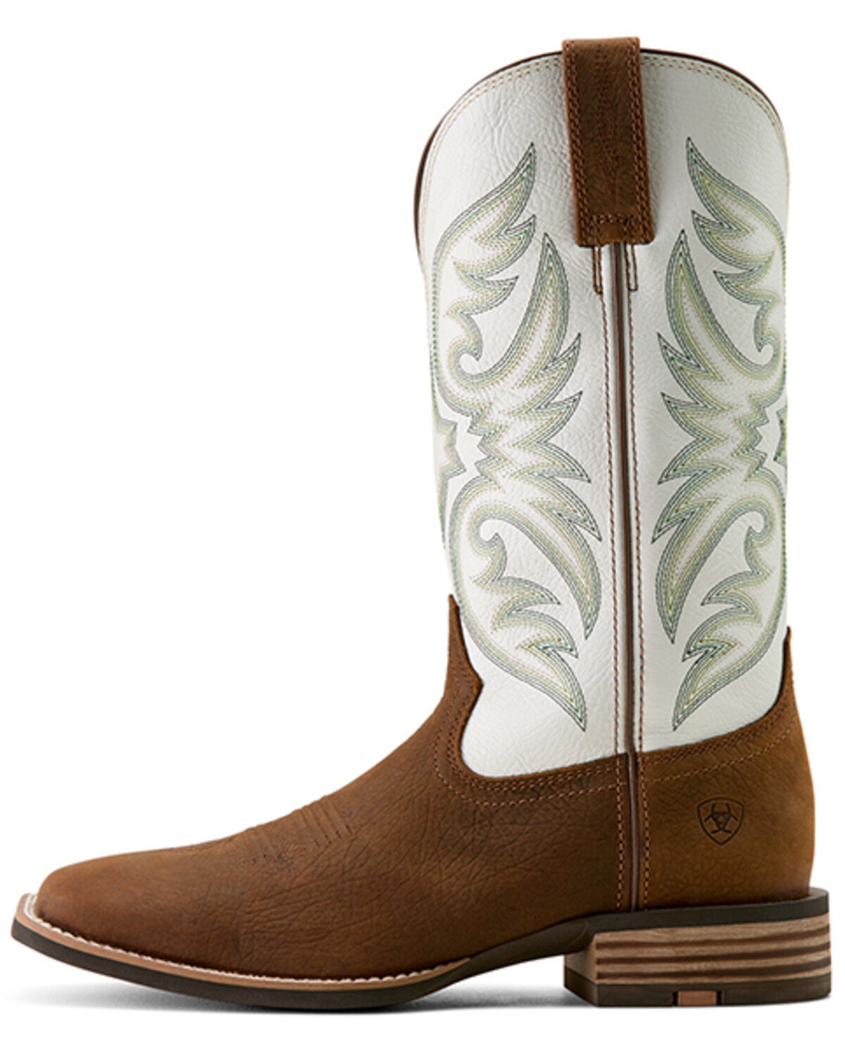 Image #2 - Ariat Men's Ricochet Western Boots - Broad Square Toe, Brown, hi-res